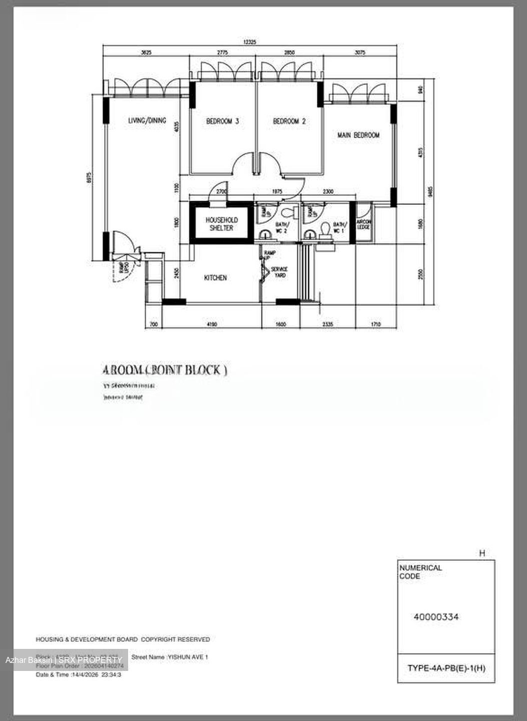 Blk 432B Vista Spring @ Yishun (Yishun), HDB 4 Rooms #556866941